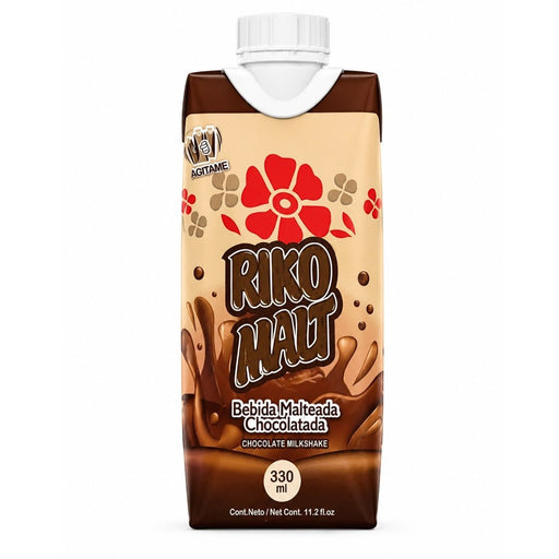 Riko Malt Bebida Malteada Chocolatada 330ml - Sabores Market