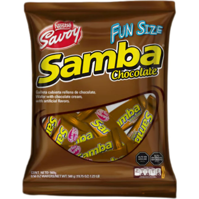 Samba Mini Chocolate Bolsa - 35 Unidades - Sabores Market