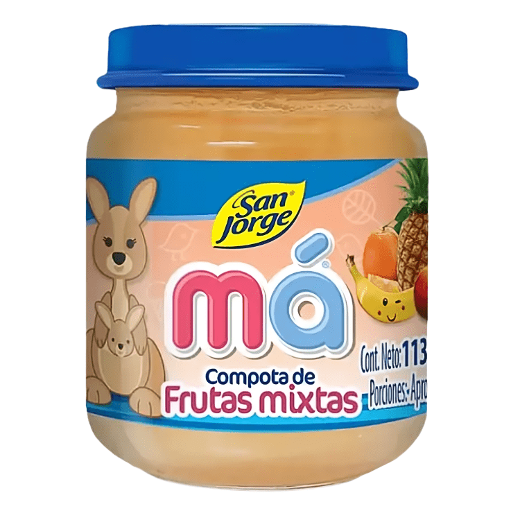 San Jorge Compota Frutas Mixta 113g - Sabores Market
