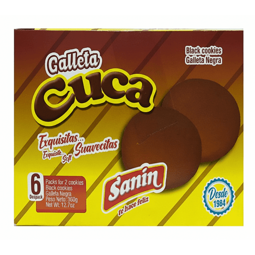 Sanin Galleta Cuca - 6 Paquetes - Sabores Market