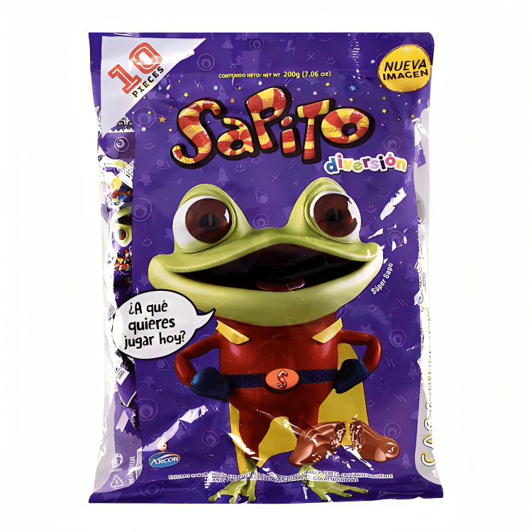 Sapito Diversión - 10 Unidades - Sabores Market