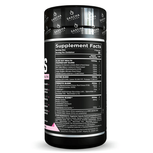 Sascha Fitness Bliss Suplemento - Sabores Market