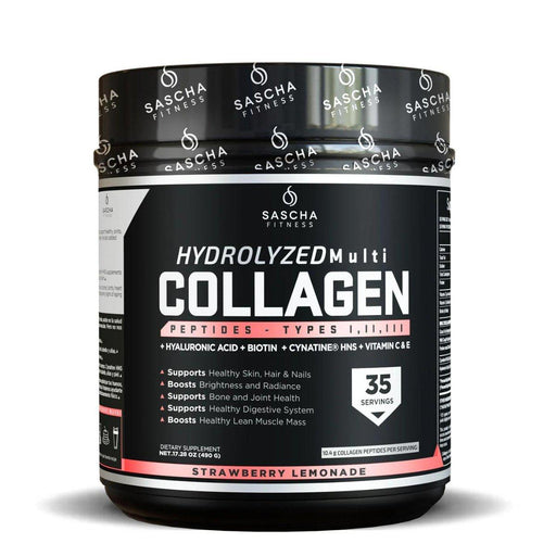 Sascha Fitness Collagen 17.28 oz - Sabores Market