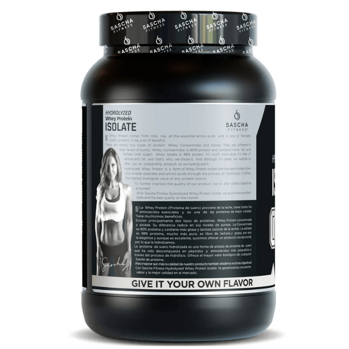 Sascha Fitness Whey Protein 2.11 lb - Sabores Market