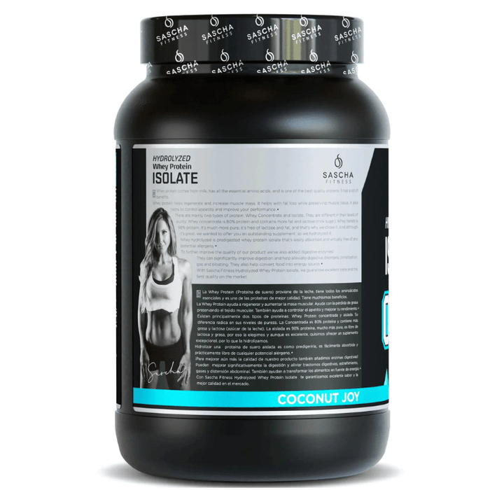 Sascha Fitness Whey Protein 2.11 lb - Sabores Market