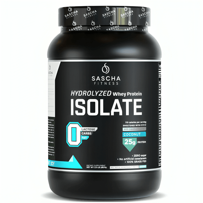 Sascha Fitness Whey Protein 2.11 lb - Sabores Market