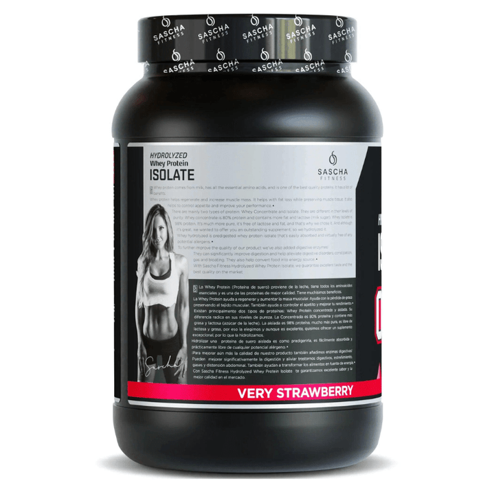 Sascha Fitness Whey Protein 2.11 lb - Sabores Market