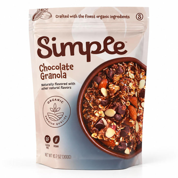 Simple Granola de Chocolate 300g - Sabores Market