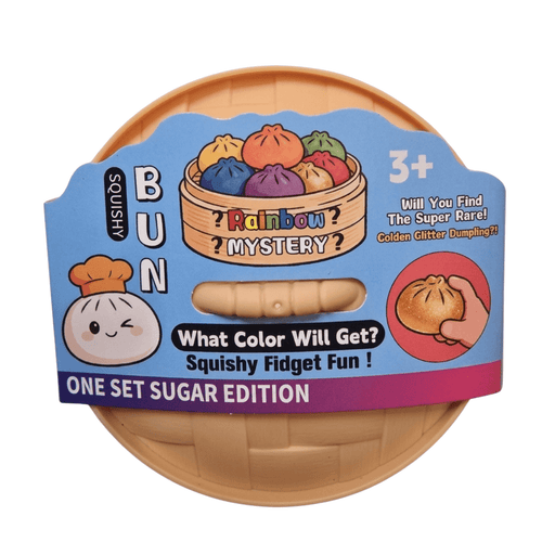 Squishy Bun Rainbow Juguete Antiestrés - Sabores Market