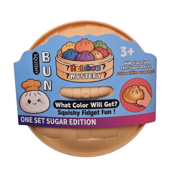 Squishy Bun Rainbow Juguete Antiestrés - Sabores Market