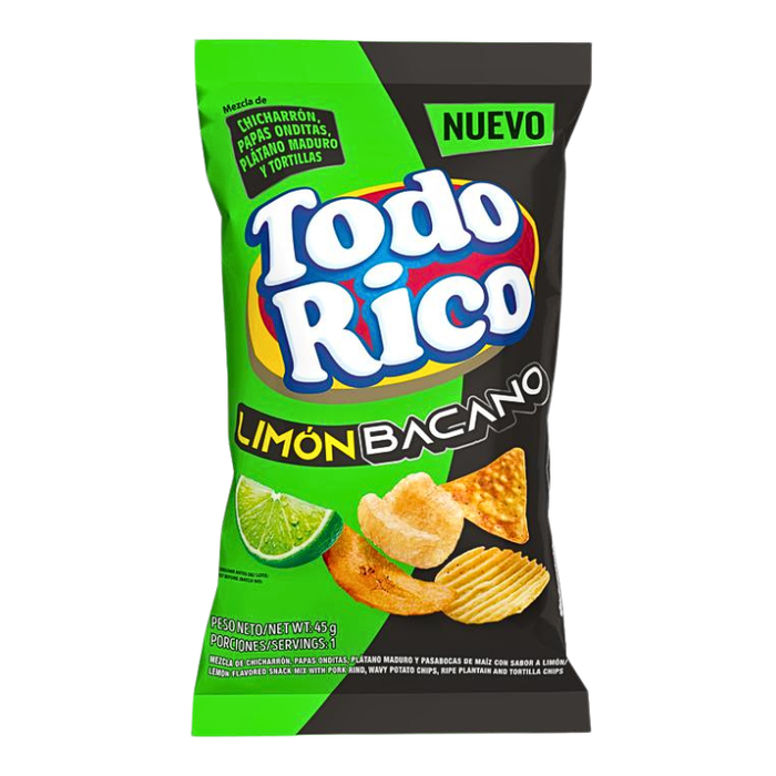 Todo Rico Limon Bacano 45g - Sabores Market