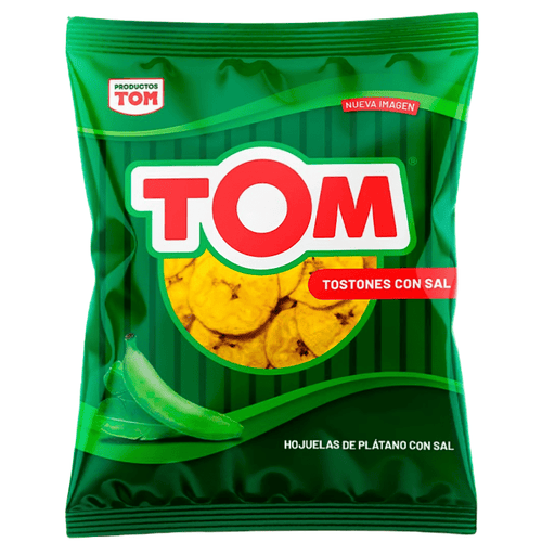 TOM Tostones con Sal 80g - Sabores Market