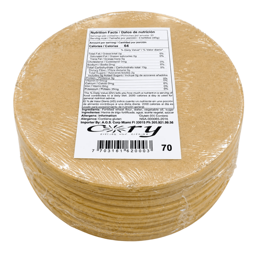 Tortillas 24 und - Sabores Market