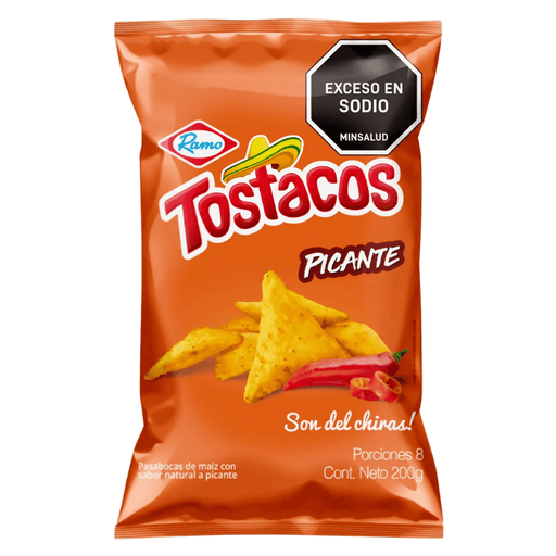 Tostacos Picante Ramo 200g - Sabores Market