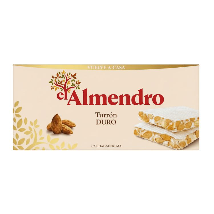 Turron Duro El Almendro 200g - Sabores Market