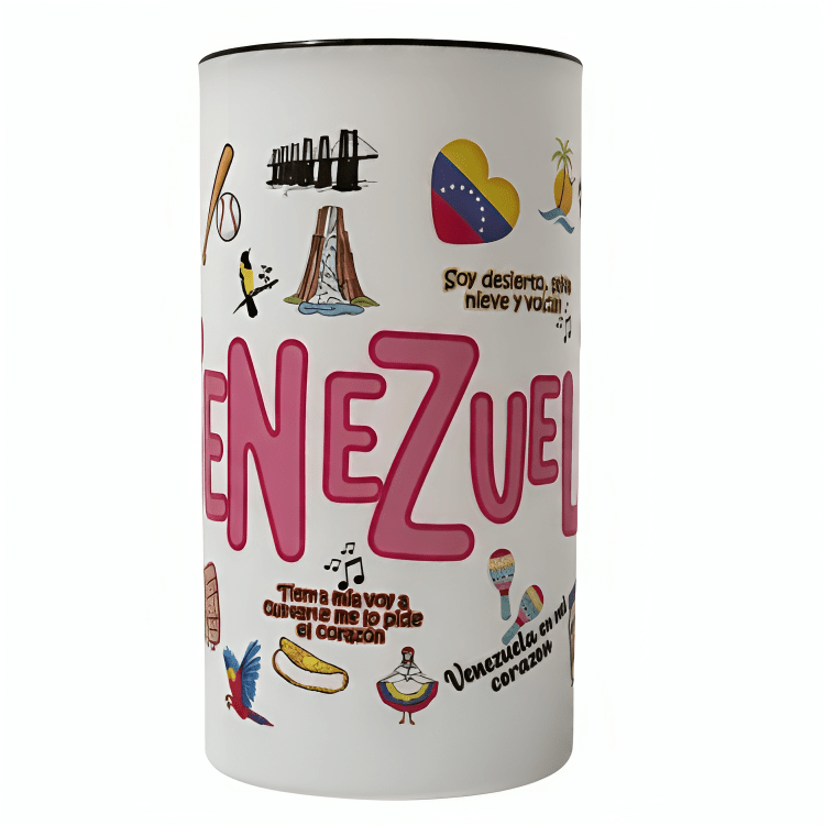 Vaso de Vidrio Venezuela - Sabores Market