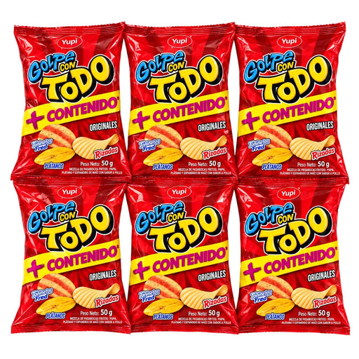 Yupi Golpe con Todo + Contenido 50g - Sabores Market
