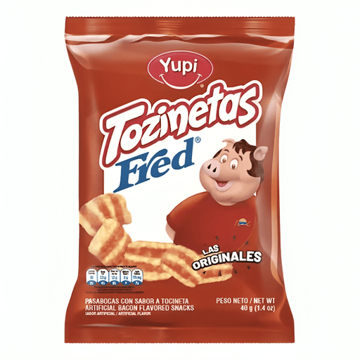 Yupi Tozinetas Fred 40g - Sabores Market
