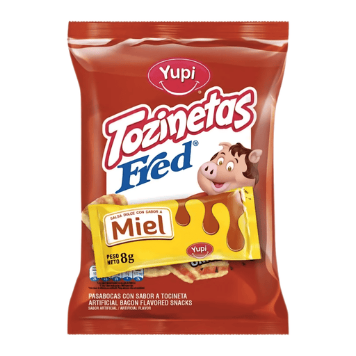 Yupi Tozinetas Fred Con Miel 25g - Sabores Market