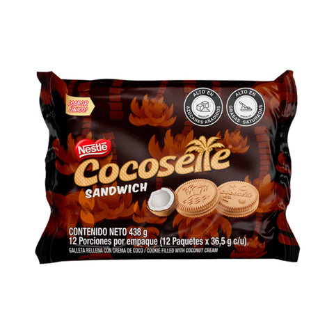 Cocosette Sandwich Pack - 12 Paquetes - Sabores Market
