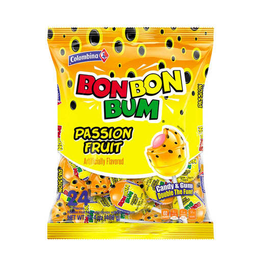 Colombina Bon Bon Bum Parchita - 24 Unidades - Sabores Market