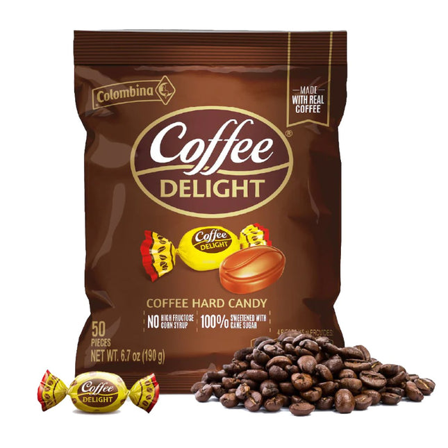 Colombina Coffee Delight Candy - 50 Unidades - Sabores Market