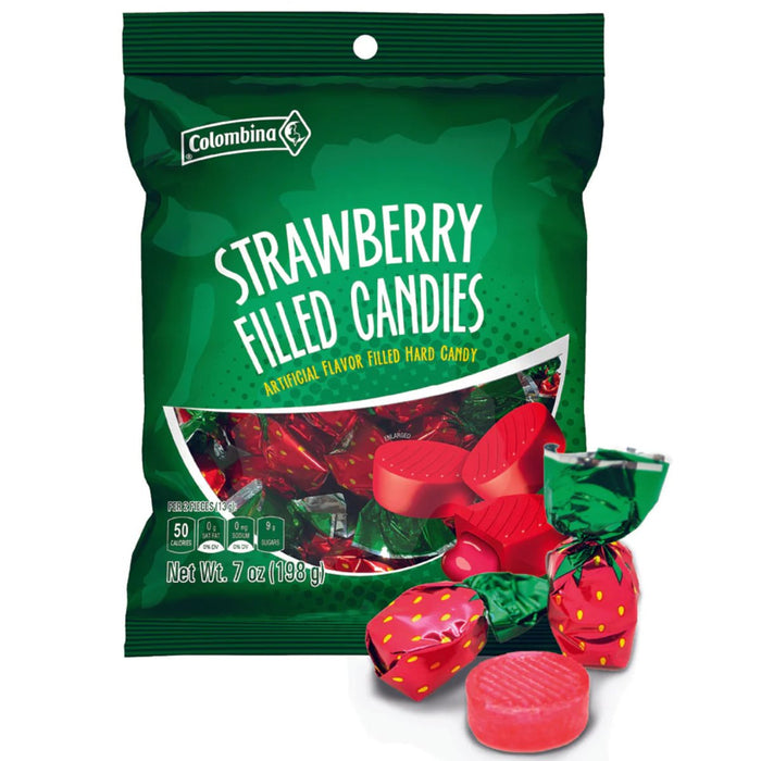 Colombina Strawberry Candies 7 Oz - Sabores Market