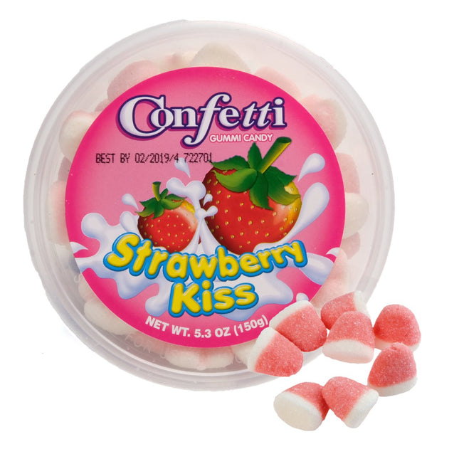 Confetti Strawberry Kiss Gummi - Sabores Market