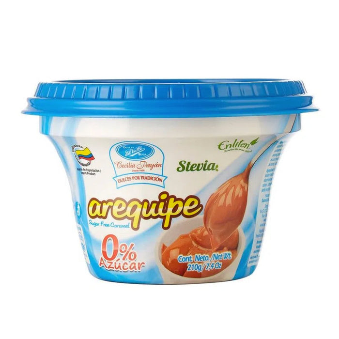 Dulces Del Valle Arequipe Con Stevia 7 Oz - Sabores Market