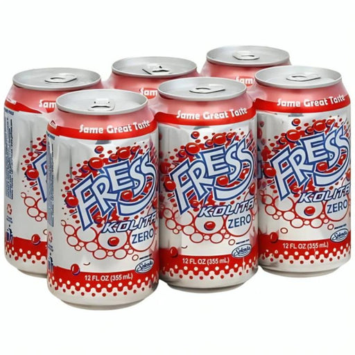 Fress Kolita Zero 12 Oz - 6 Pack - Sabores Market