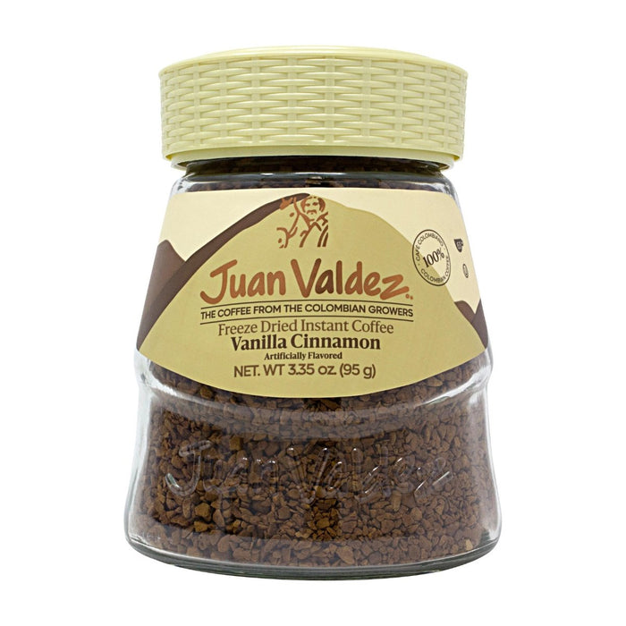 Juan Valdez Coffee Vanilla Cinnamon 3.35 Oz - Sabores Market