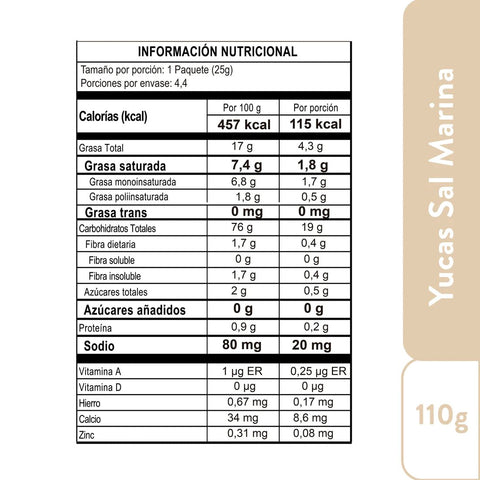 Monterojo Cassava Chips 2.5 Oz - Sabores Market