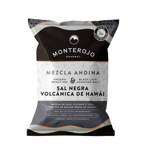 Monterojo Chip Black Lava Hawaiian Salt 2.5 Oz - Sabores Market