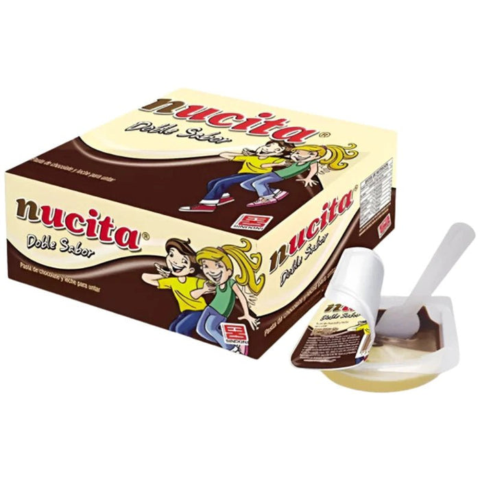 Nucita Doble Sabor Pack - 12 Unidades - Sabores Market