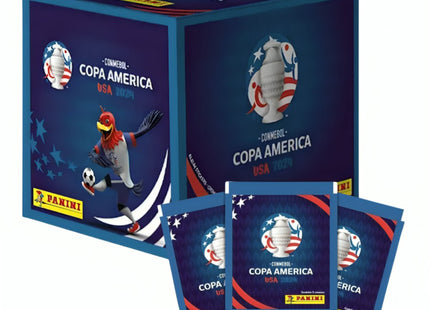 Panini Copa America Caja - 50 Paquetes - Sabores Market