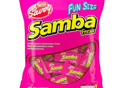 Samba Mini Fresa Bolsa - 35 Und - Sabores Market
