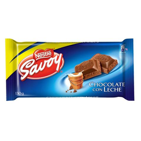 Savoy Chocolate Con Leche 130g - Sabores Market