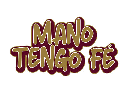 Sticker Mano Tengo Fé - Sabores Market