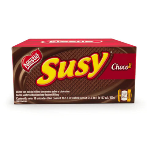 Susy Choco2 Box - 18 Unidades - Sabores Market